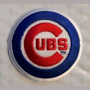 Chicago Cubs Embroidered PATCH~2 1/2"